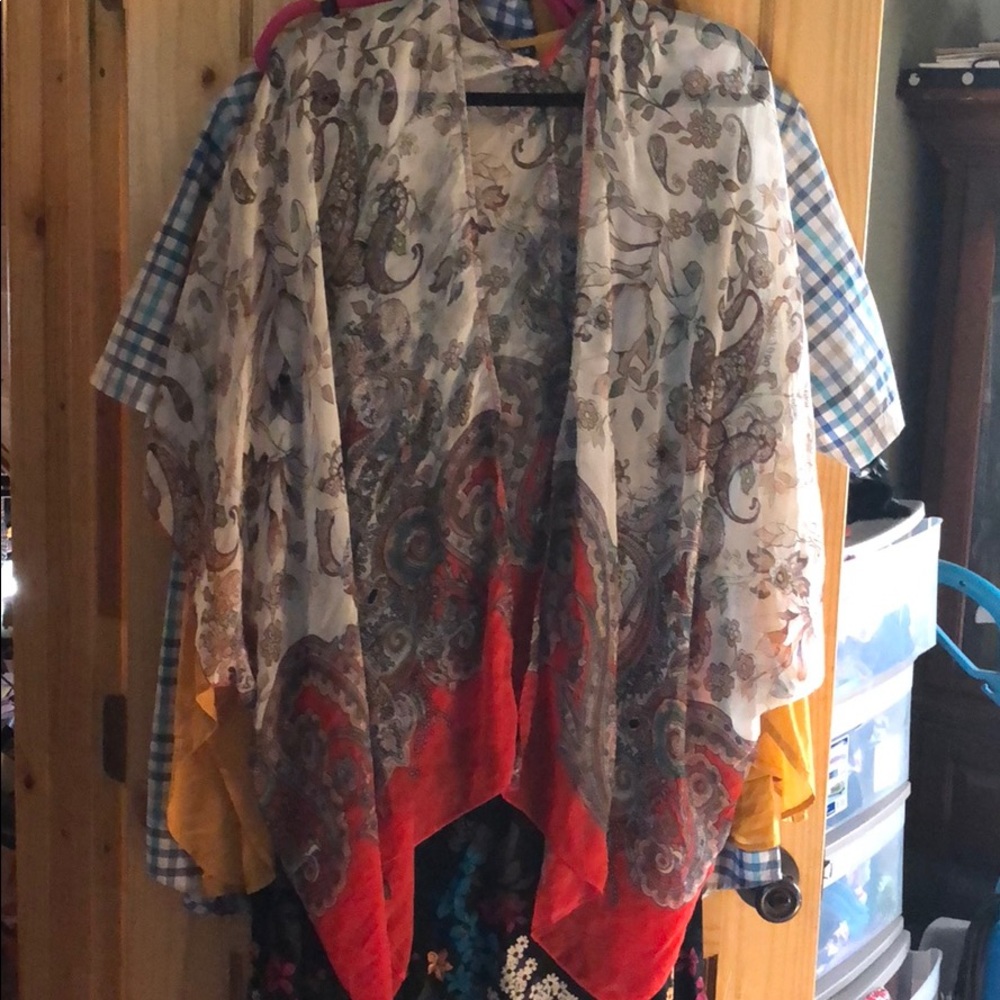 Kate & Mallory shawl 2x